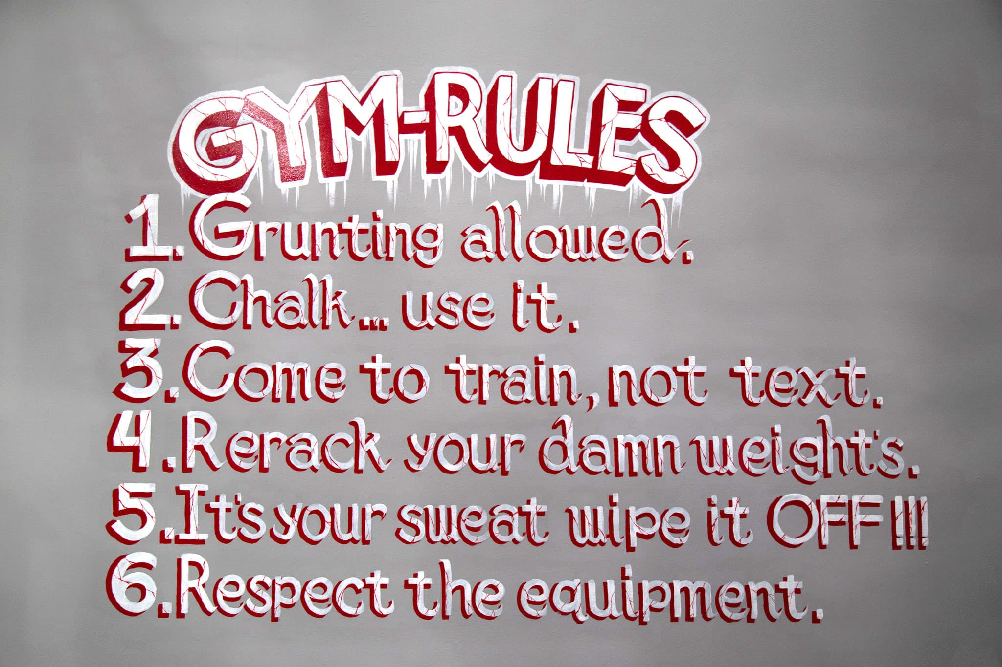 House Rules & Amenities — Iron Factory Gym, Washington PA