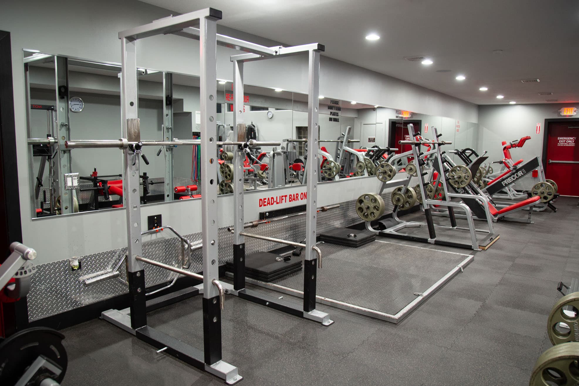 Free Weights & Racks — Iron Factory Gym, Washington PA
